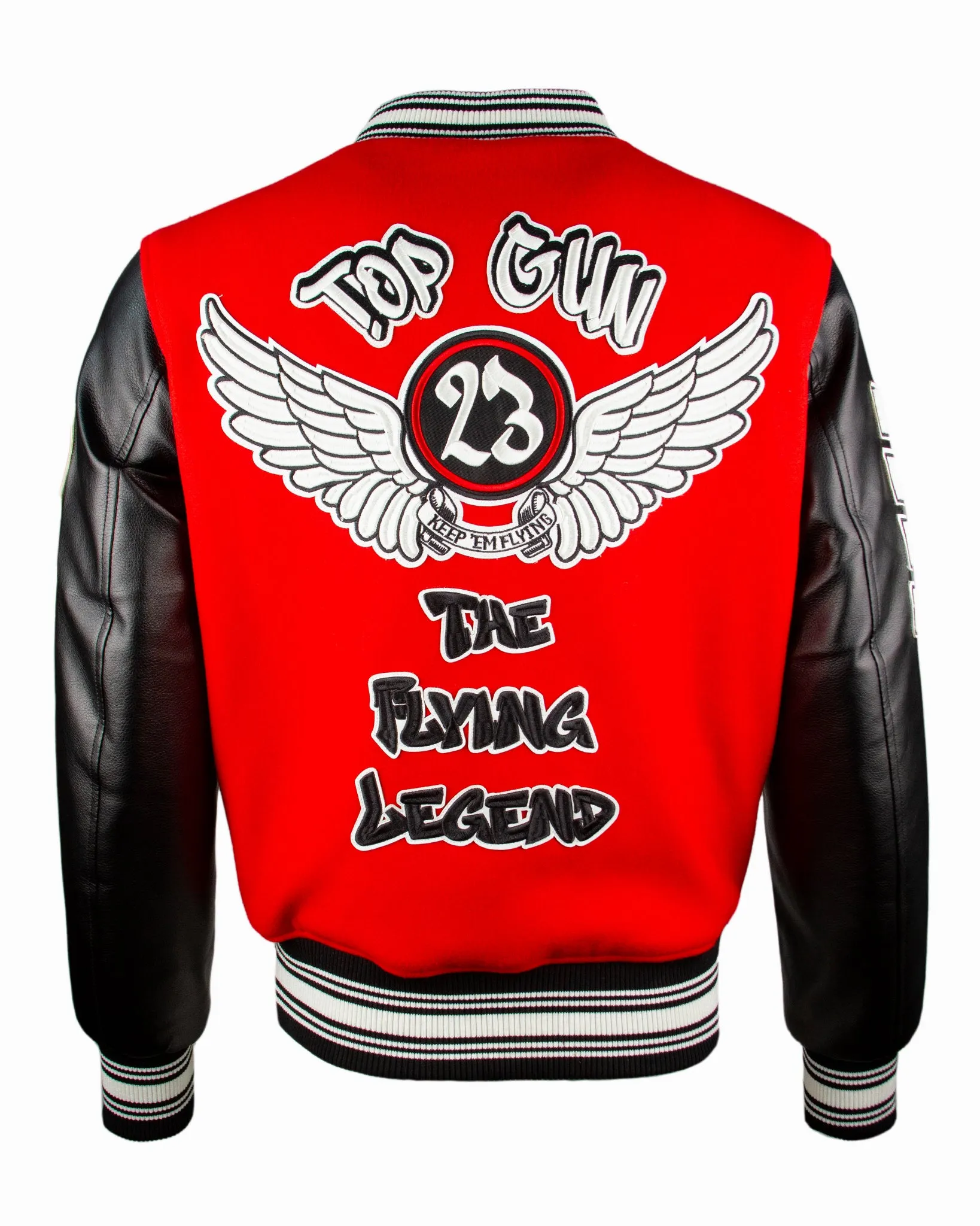 TOP GUN® "THE NEW FLYING LEGEND" VARSITY JACKET