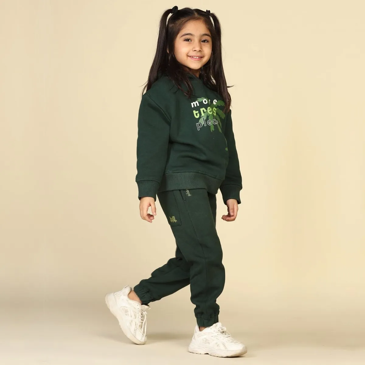 Trees-Please Unisex Joggers Set, Dark Green | Planet First