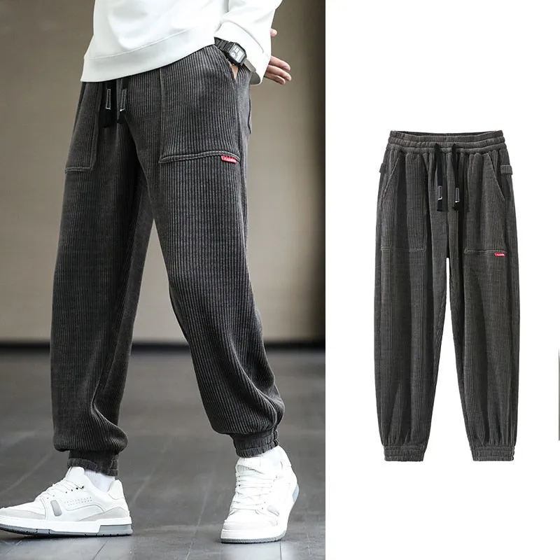 Trendy Men Loose Casual Jogger Pants