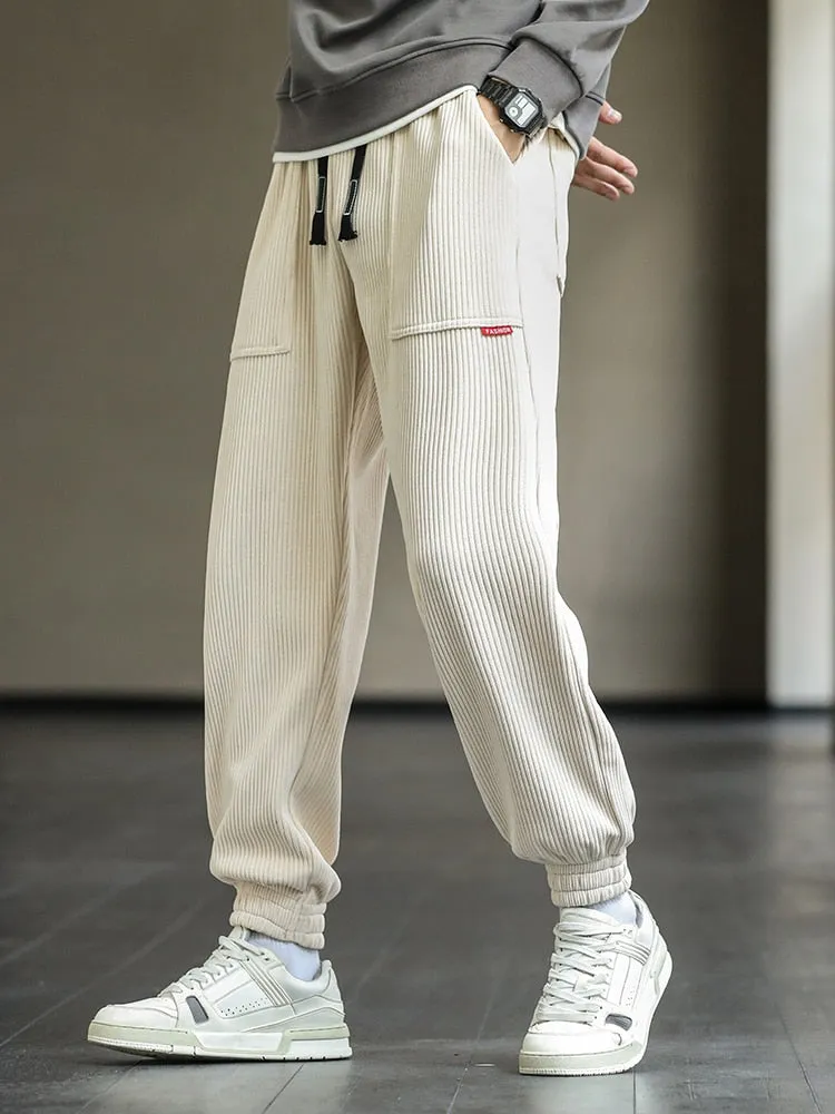 Trendy Men Loose Casual Jogger Pants