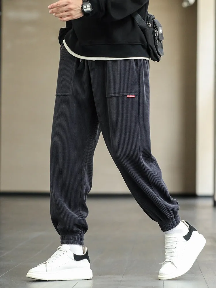 Trendy Men Loose Casual Jogger Pants