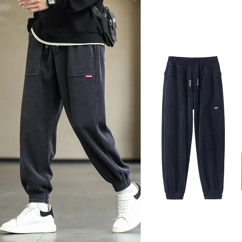 Trendy Men Loose Casual Jogger Pants