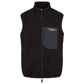 Twelve Sixteen Fleece Gilet Black