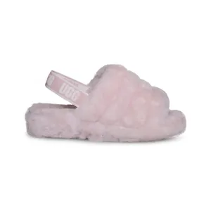 UGG Fluff Yeah Slide Seashell Pink Slippers - Women's