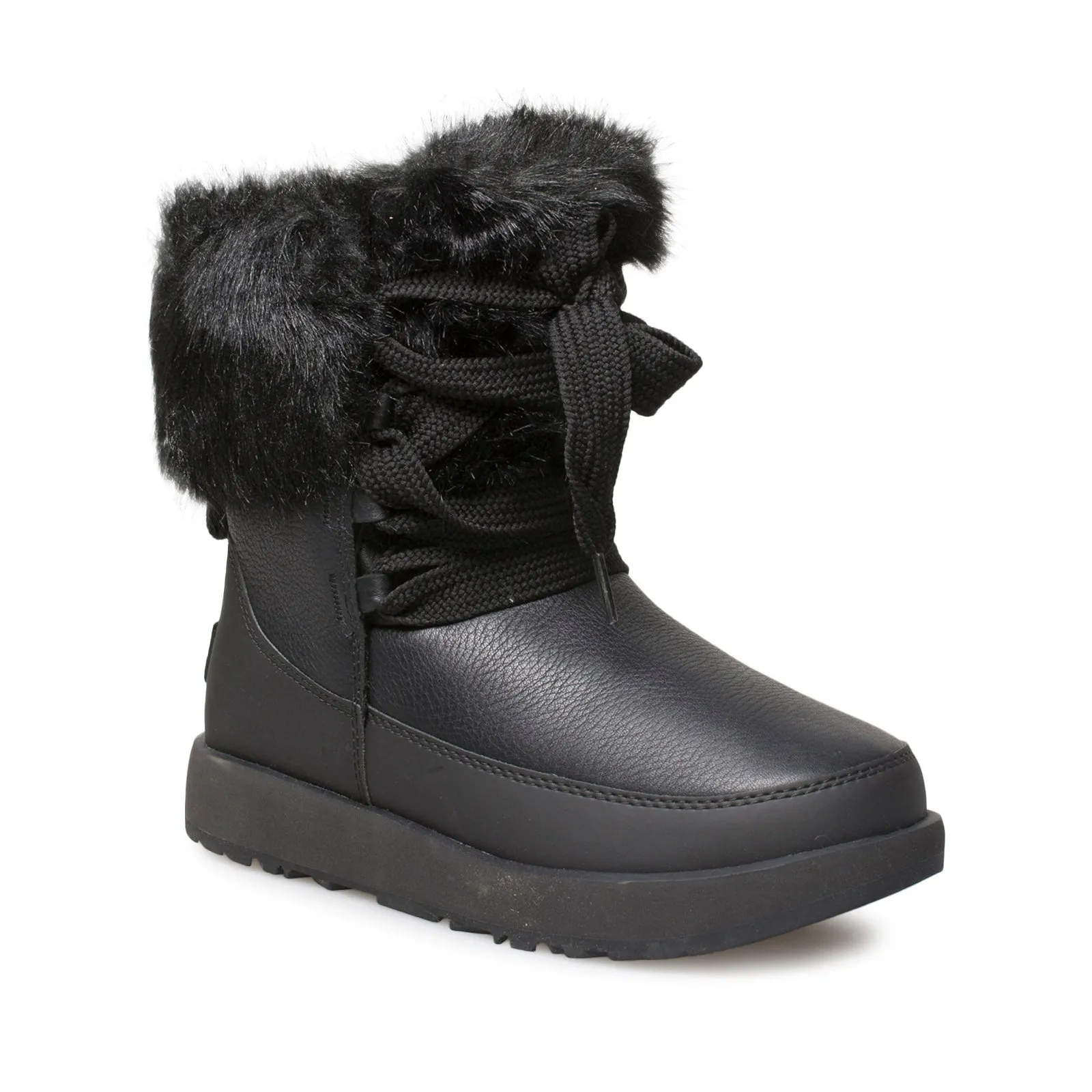 UGG Gracie Waterproof Black Boots - Women's