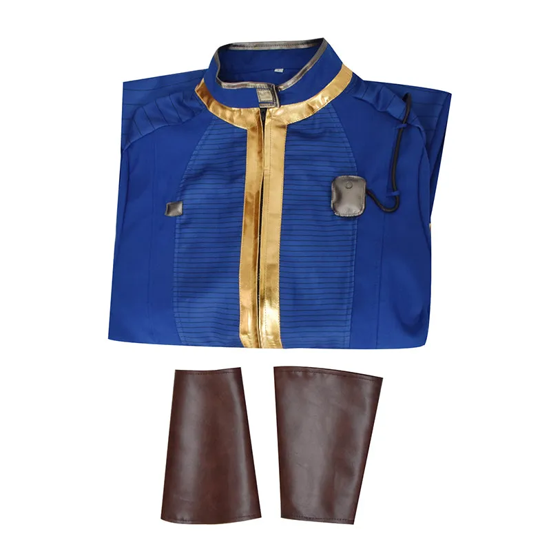 Vault 111 Jumpsuit Fallout Vault Cosplay Costume Vault Dweller Suit Halloween Carnival Suit