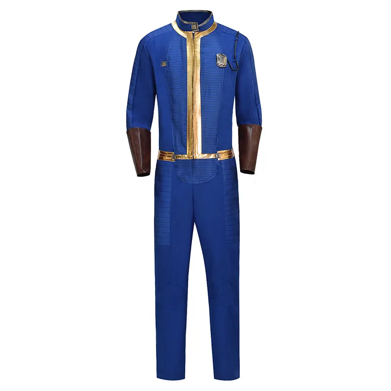 Vault 111 Jumpsuit Fallout Vault Cosplay Costume Vault Dweller Suit Halloween Carnival Suit