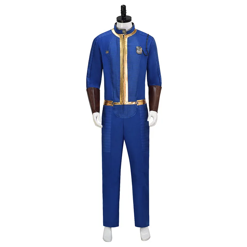 Vault 111 Jumpsuit Fallout Vault Cosplay Costume Vault Dweller Suit Halloween Carnival Suit