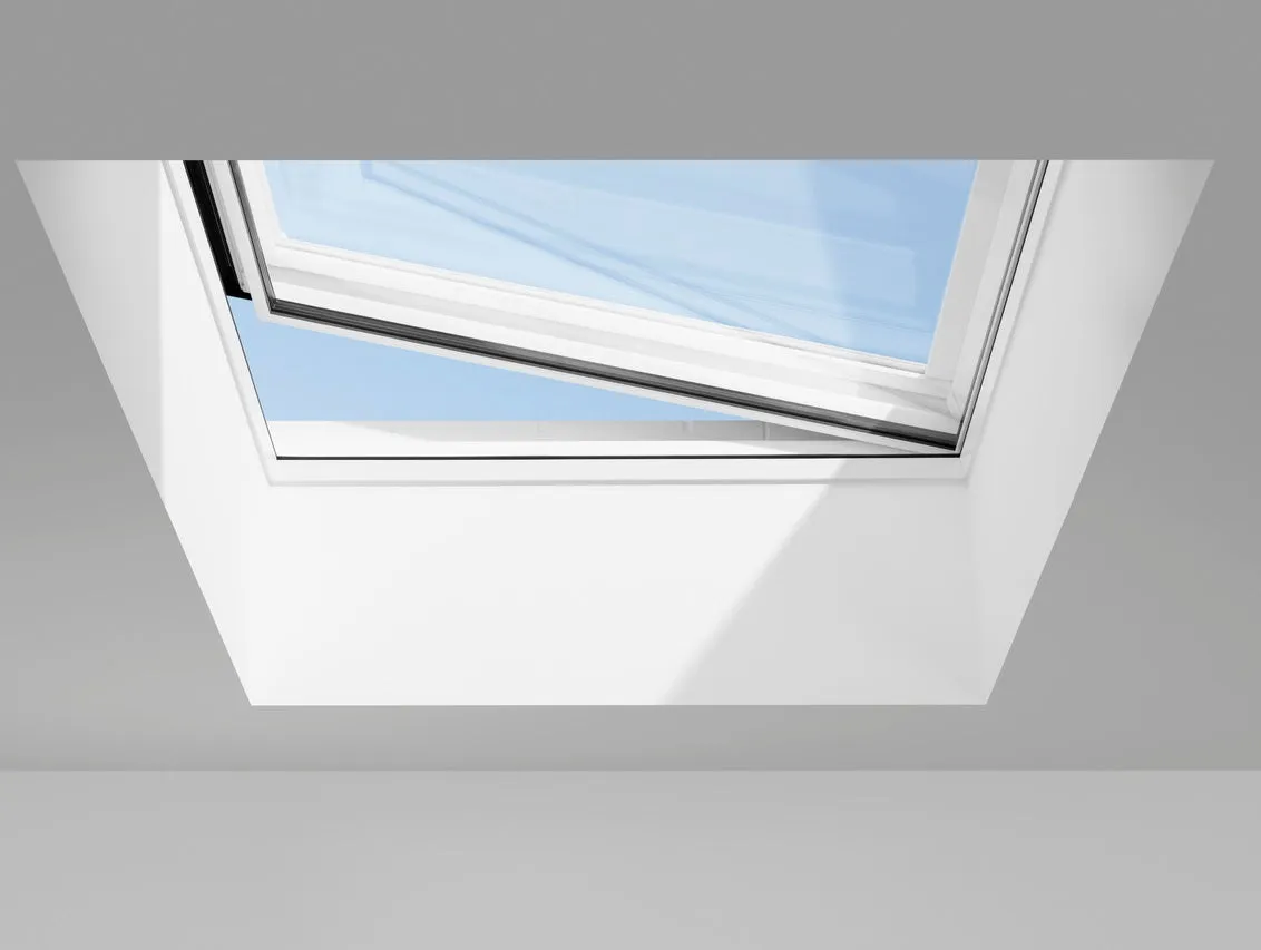 VELUX CVU 060060 1093 INTEGRA® SOLAR Curved Glass Rooflight Package 60 x 60 cm (Including CVU Triple Glazed Base & ISU Curved Glass Top Cover)