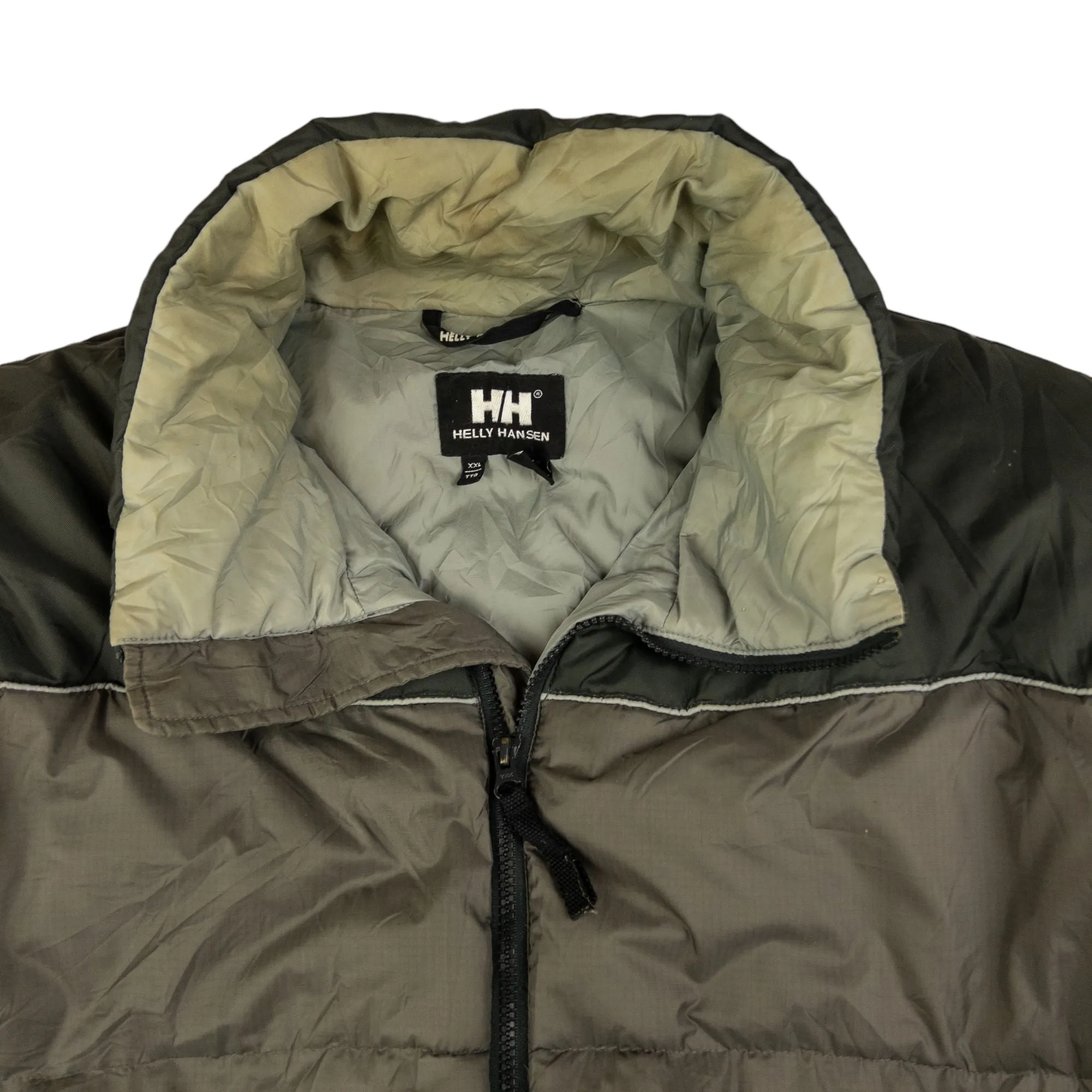 Vintage Helly Hansen Zip Up Puffer Jacket Size XXL