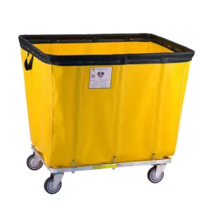 Vinyl Basket Truck with Antimicrobial Liner - 12 Bushel