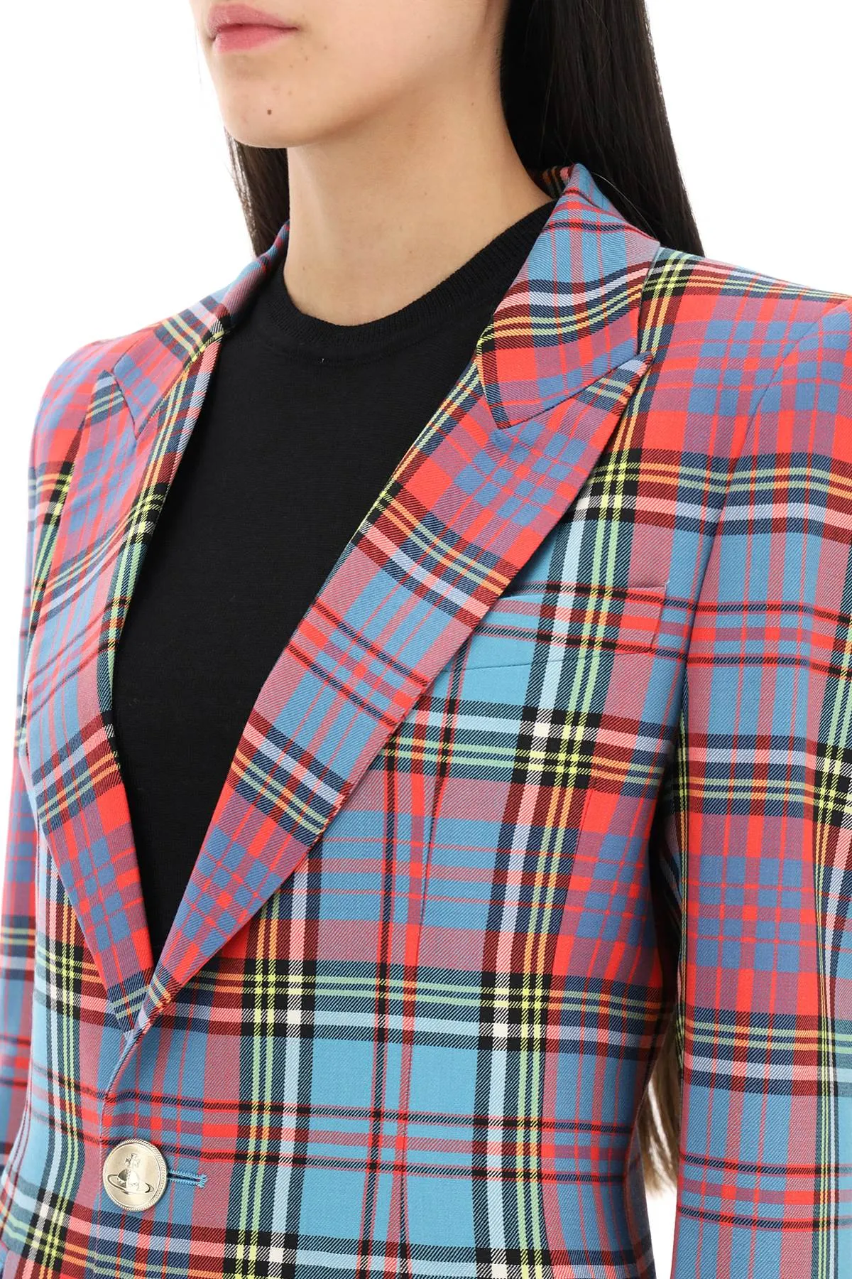 Vivienne Westwood Tartan Wool Jacket (Size - 40)