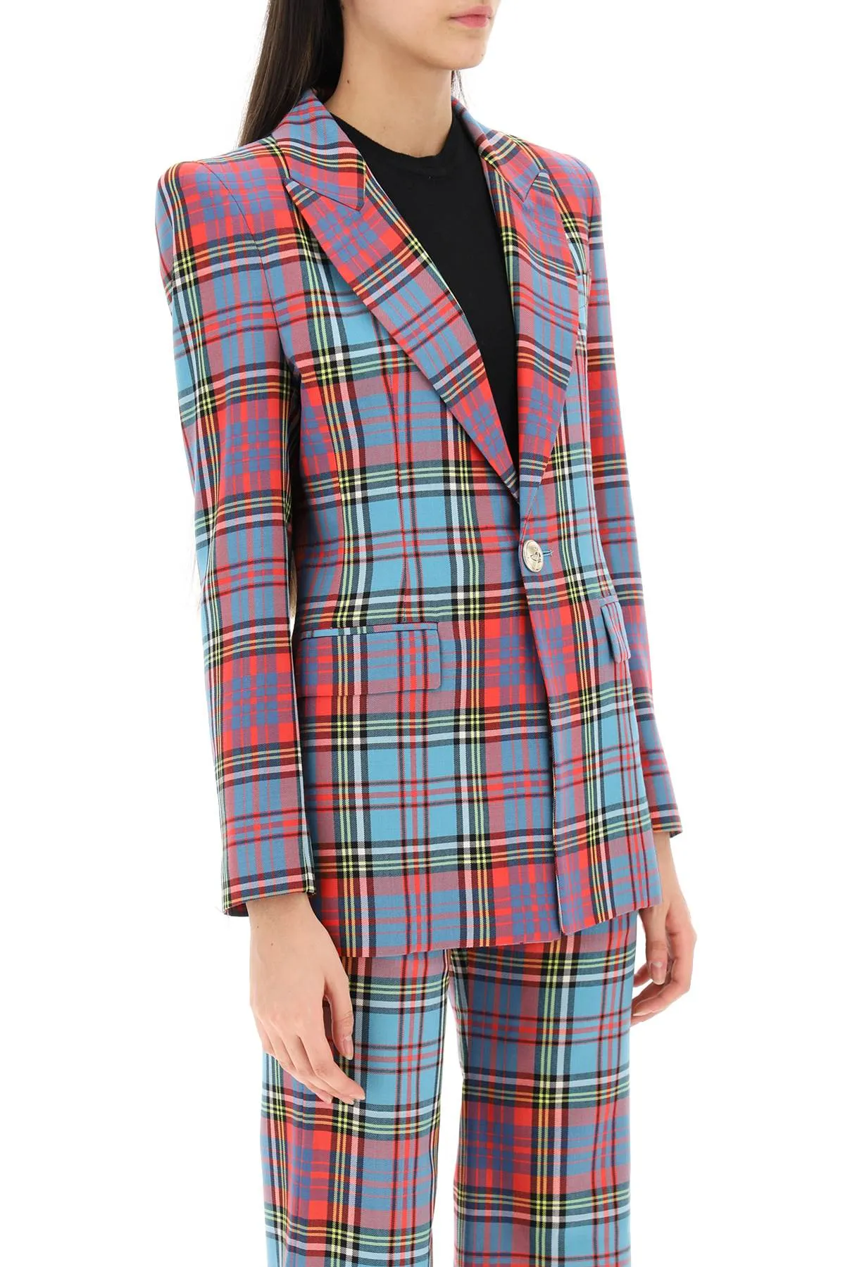 Vivienne Westwood Tartan Wool Jacket (Size - 40)