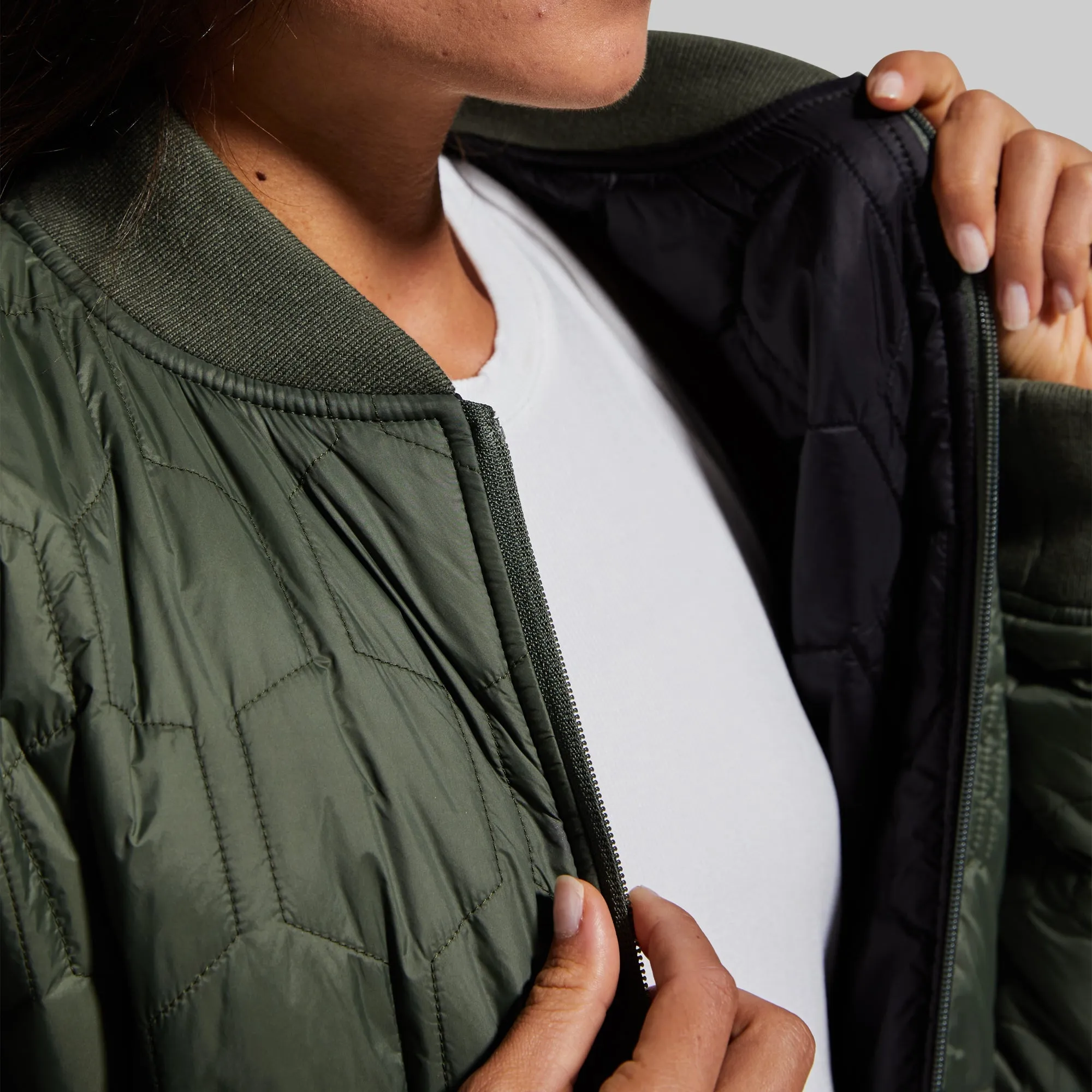 Women's Bomber Jacket (Elm)