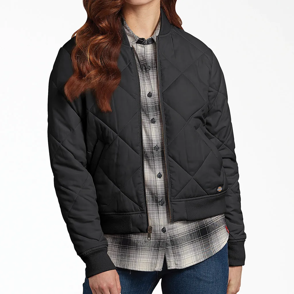 Women's Dickies Quilted Bomber Jacket