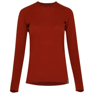 Womens IsoSoft 180 Long Sleeve Crew (Burnt Orange)