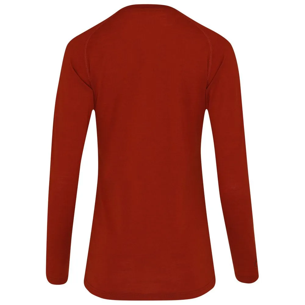 Womens IsoSoft 180 Long Sleeve Crew (Burnt Orange)