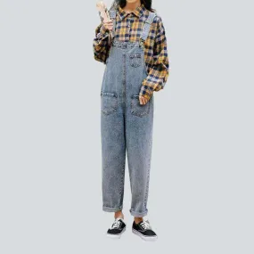 Women's y2k denim jumpsuit