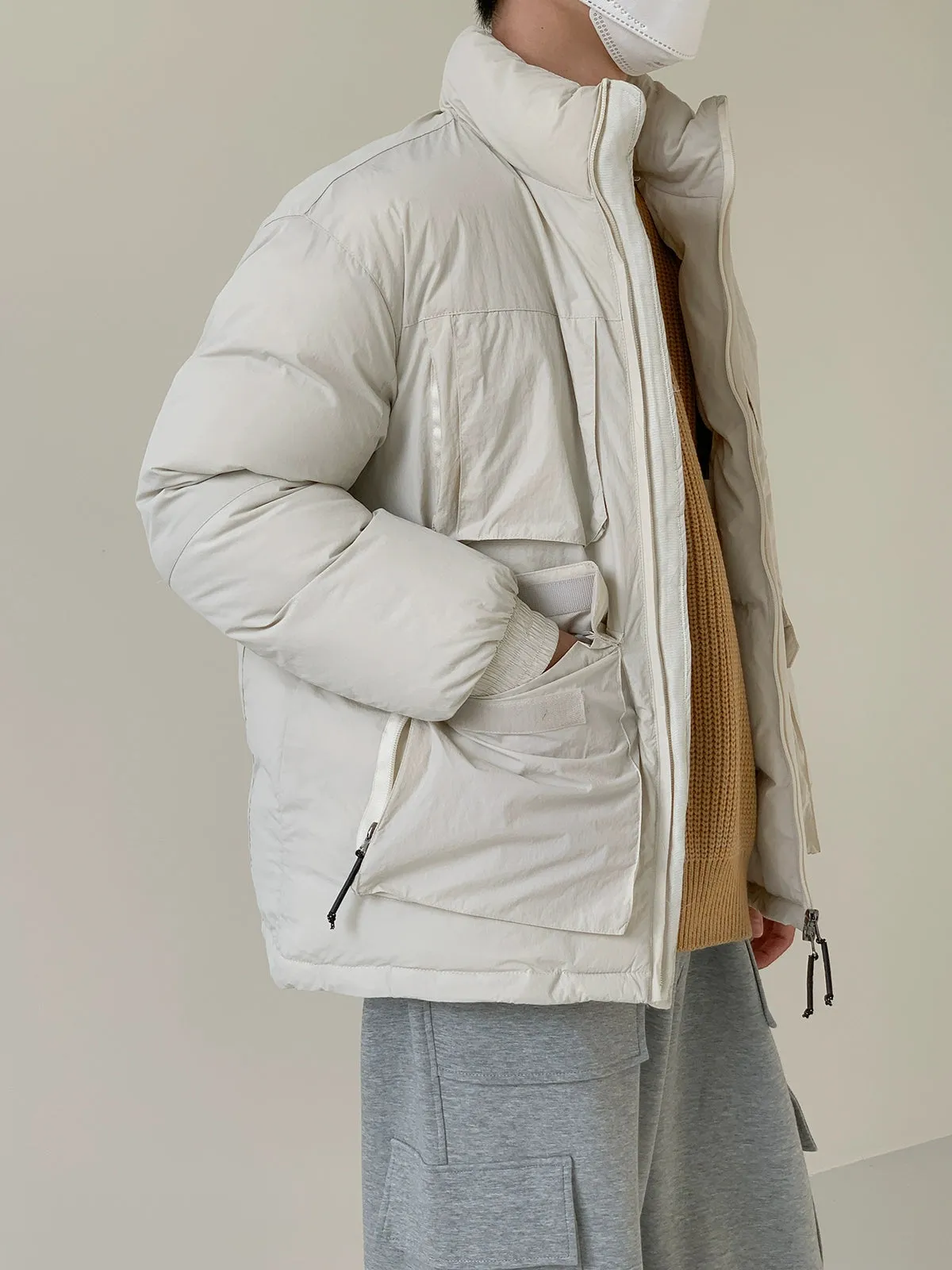 Zhou Functional Style Puffer Jacket