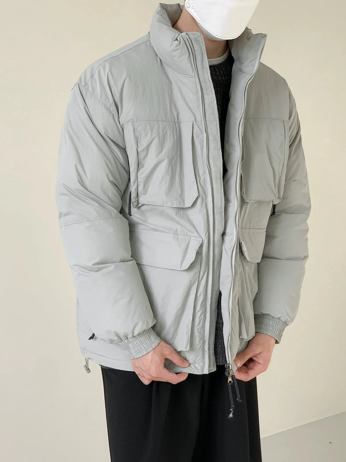 Zhou Functional Style Puffer Jacket